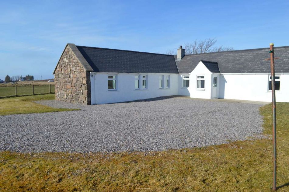 External view of house looking west