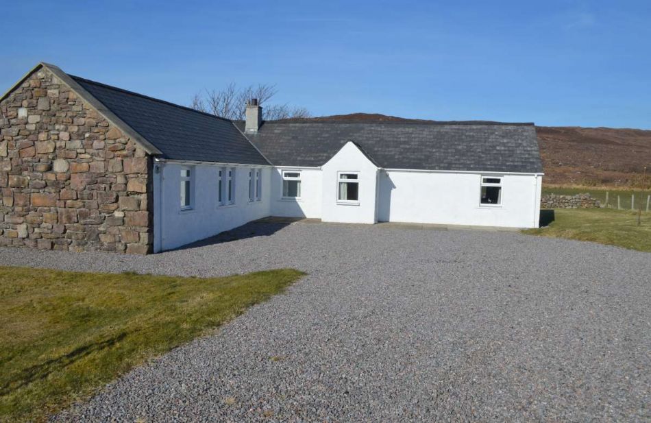 External view of house looking north